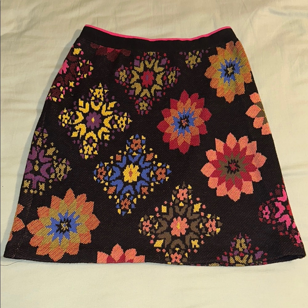 Anthropologie Maeve XSP Floral Patterned Skirt - Multicolor